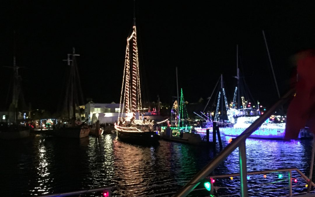 Key West Lighted Boat Parade 2015
